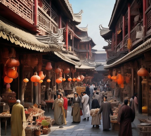 中国商贸文化，千年文明的辉煌篇章